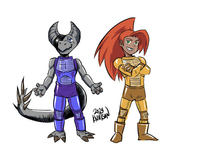 draw and color your fantasy character