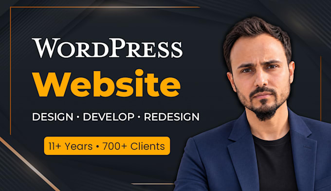 create and develop a wordpress website for your business