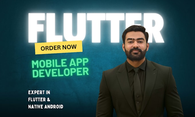 be flutter developer for flutter app development