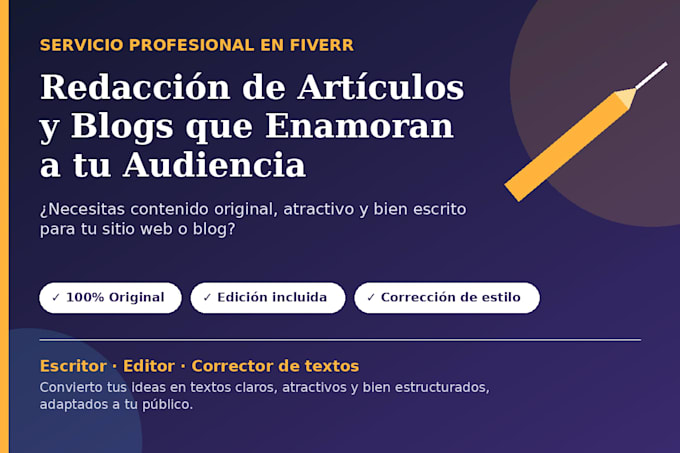 write engaging articles and blog posts that connect with your audience