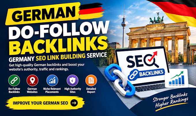 german do follow backlinks, germany SEO link building service