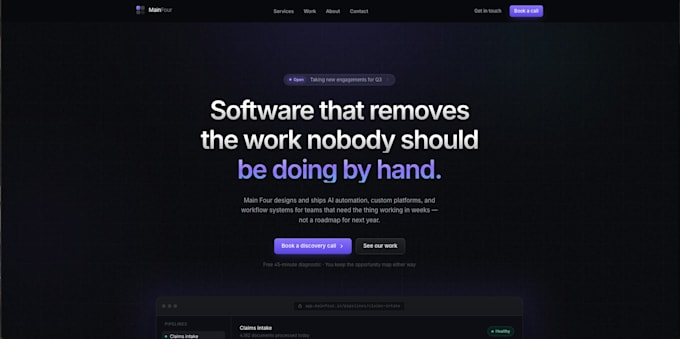 be your dedicated software engineer for custom software and ai features
