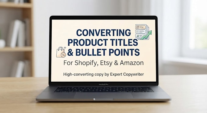rewrite converting product title and bullet points