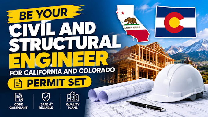 be your structural engineer for civil design and permit sets