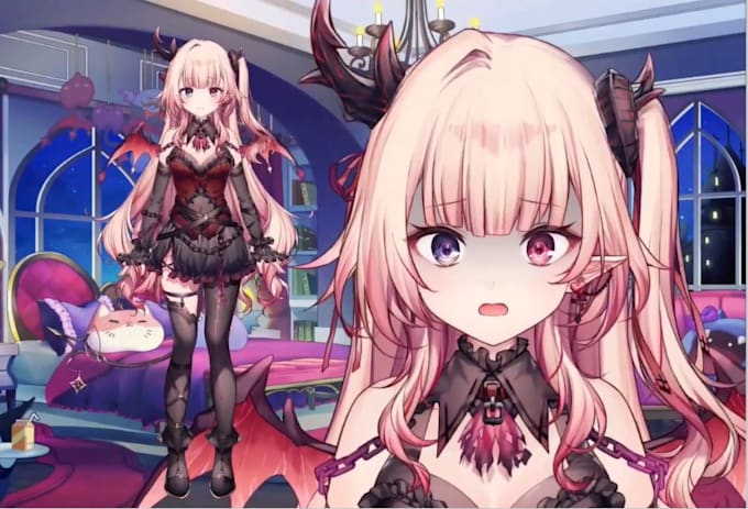 design and rig live2d vtuber model, 2dvtuber rigging, anime model, vtuber avatar