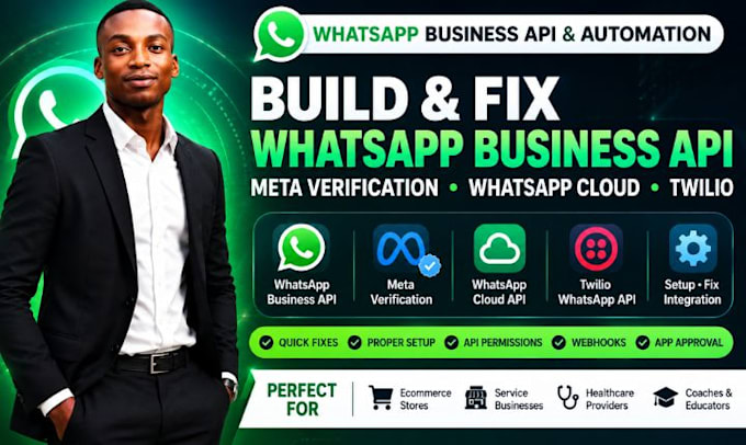 build whatsapp business API meta verification whatsapp cloud twilio whatsapp api