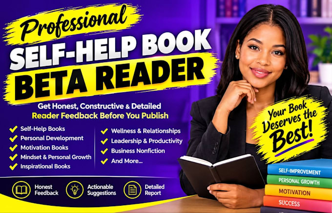 beta read self help book, personal development, motivational, inspirational book