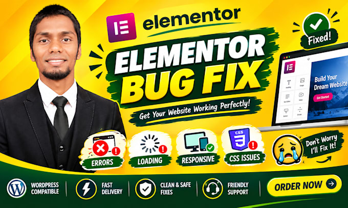 fix elementor bugs, errors, loading and responsive issues