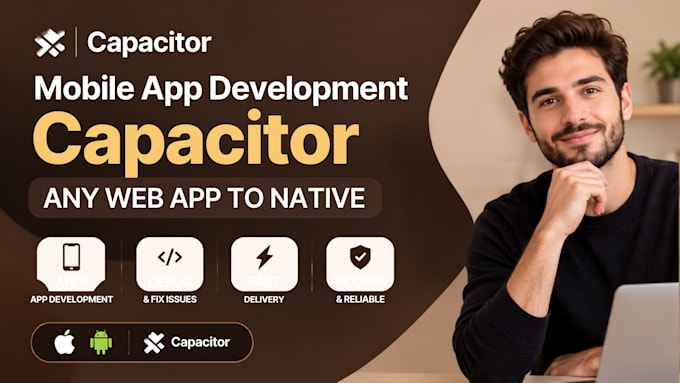 convert base44 to capacitor, ios android app and publish it