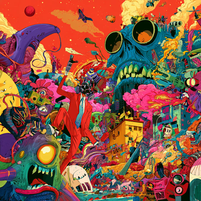 design comic book and cartoon comic book illustration