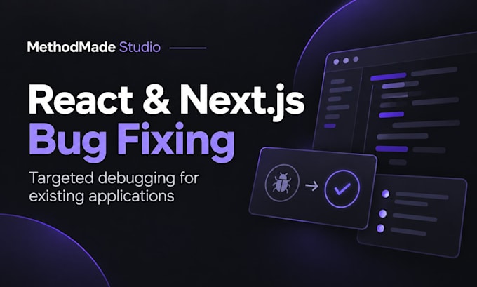 diagnose and fix react or nextjs bugs in your existing app