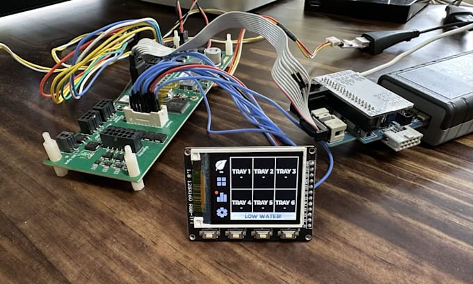 develop embedded gui, hmi using lvgl, touchgfx for your project