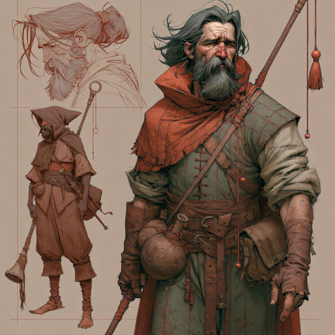 dnd character art and dnd character art