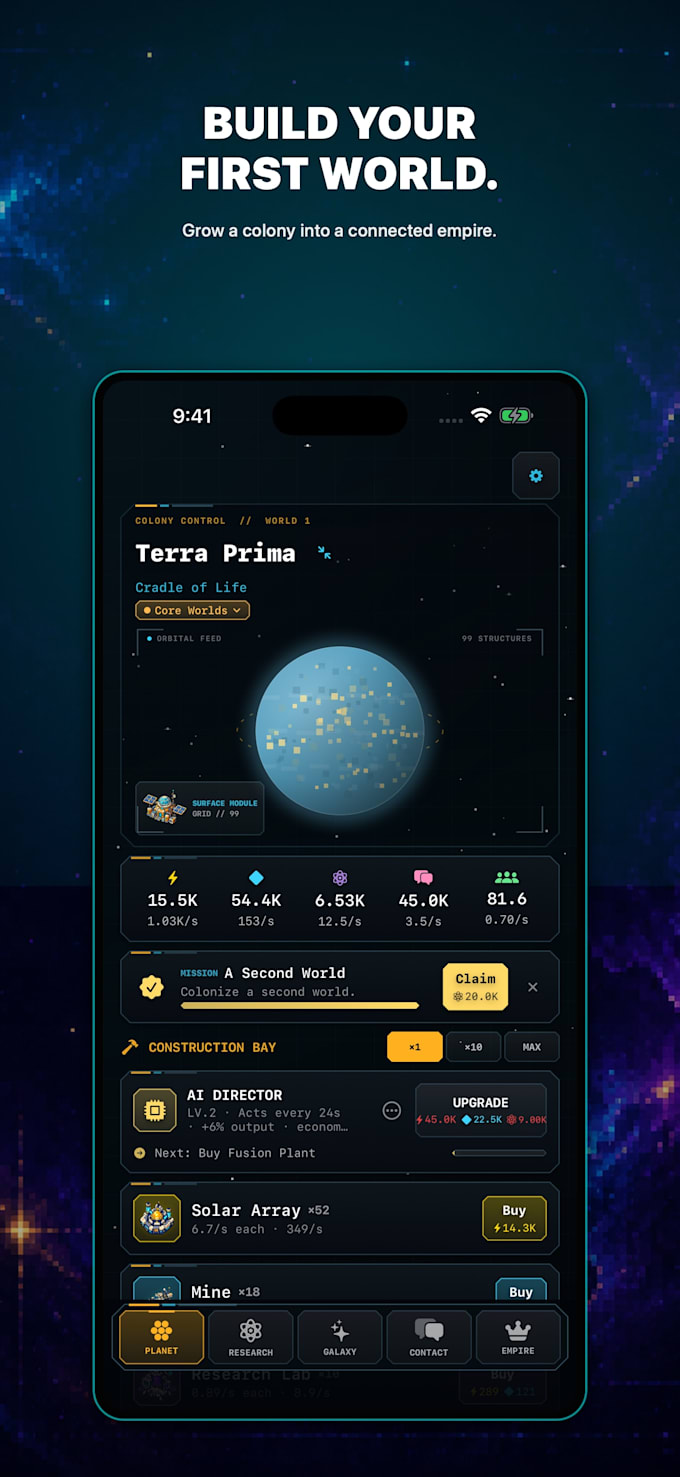 create a custom 2d puzzle or casual game for iphone