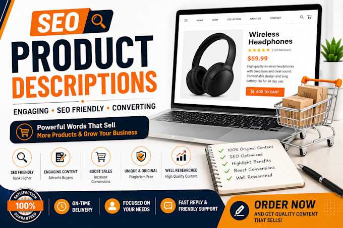 write SEO product descriptions for your ecommerce store