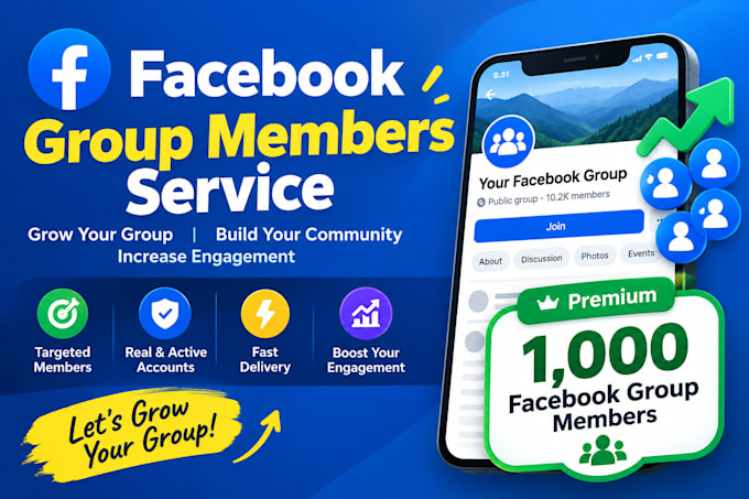 grow your facebook group with targeted members
