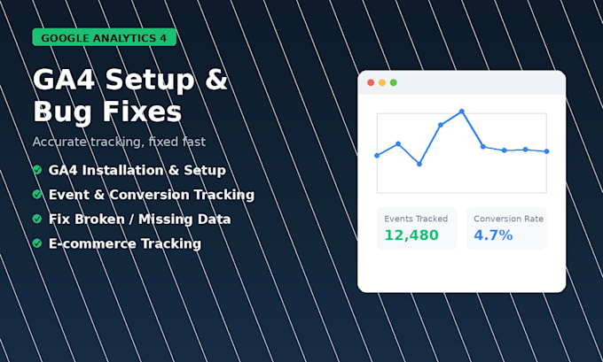 setup and fix google analytics 4 ga4 tracking issues