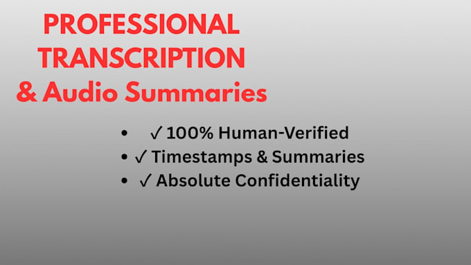 transcribe your audio and write creative summaries