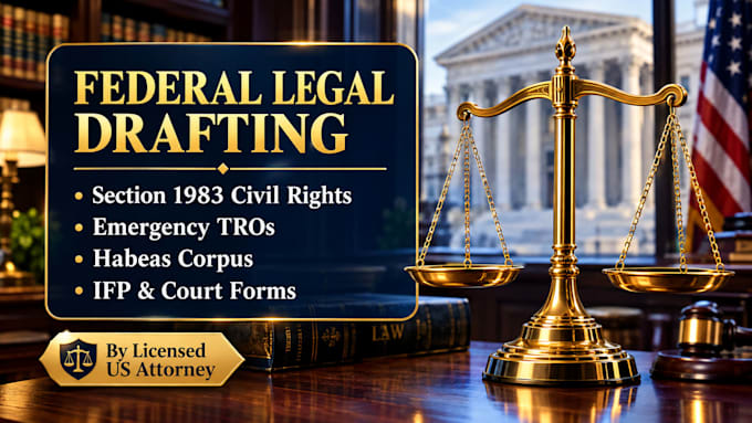 draft emergency motion for temporary restraining order civil lawsuit complaint