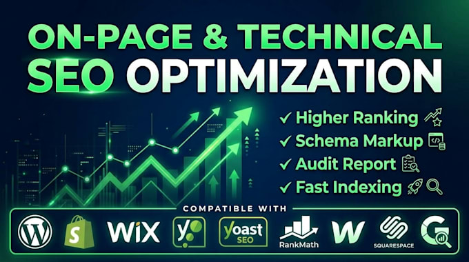 do on page SEO technical optimization and schema markup