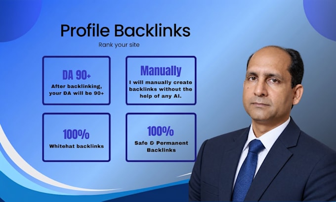 build profile backlinks for off page SEO link building