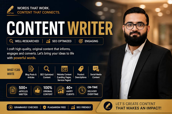 write professional content for your business