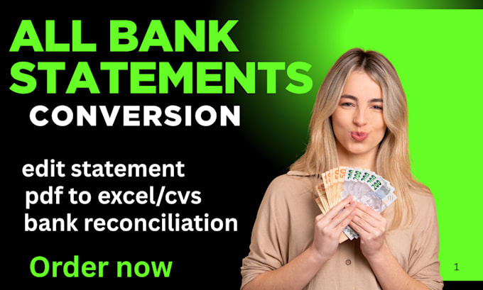 convert bank statement pdf to editable format