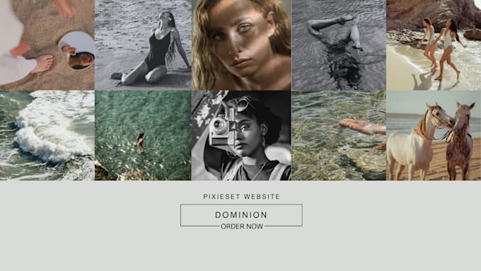 design and redesign pixieset website showit photography website wix website