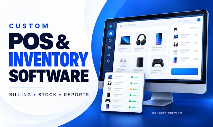 build a custom pos and inventory management system