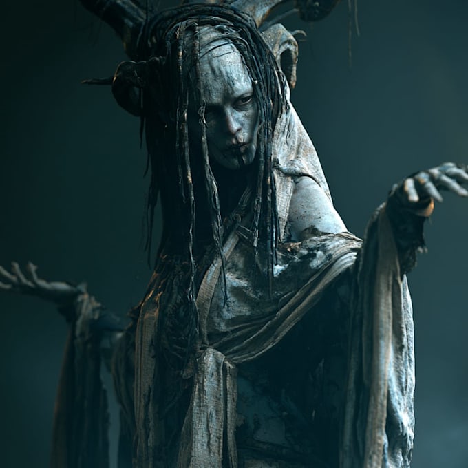 fantasy horror and fantasy horror character