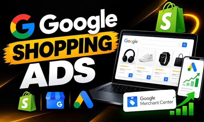 set up and optimize google shopping ads for shopify