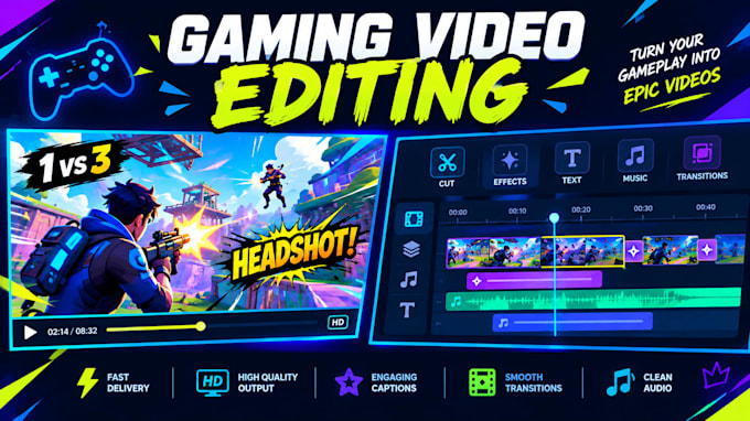 edit your roblox and gaming videos with captions and effects