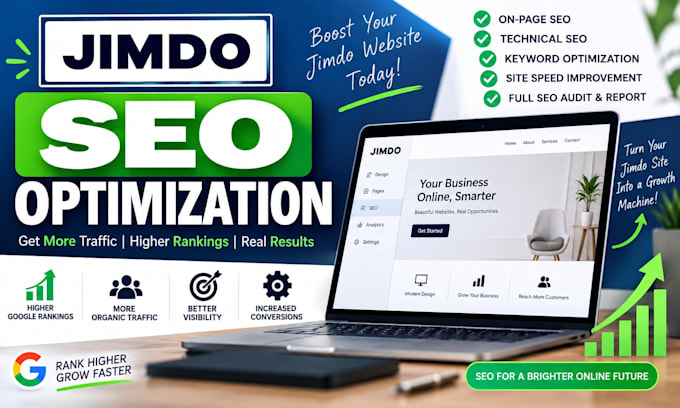 do jimdo SEO optimization keyword research and on page