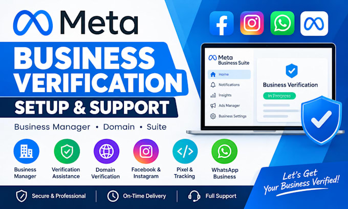 fix meta business verification, business manager and domain verification