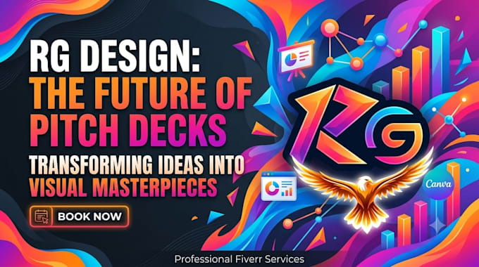design professional presentation and pitch deck