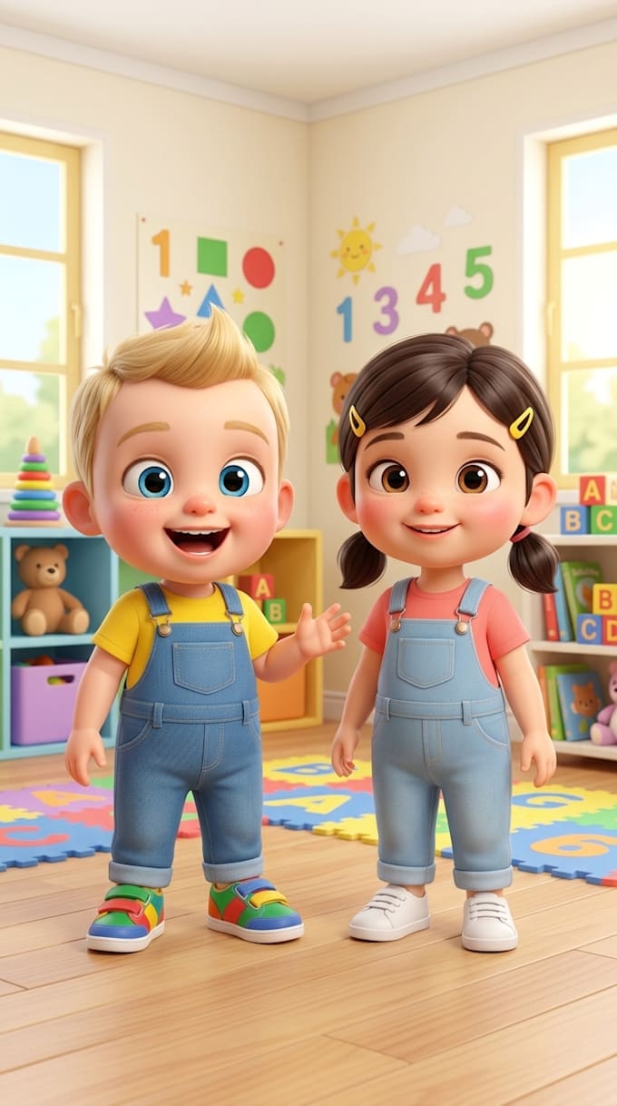 create ai animated nursery rhyme videos for kids