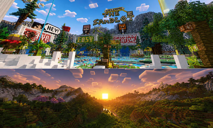 setup minecraft server build maps environment asset and base