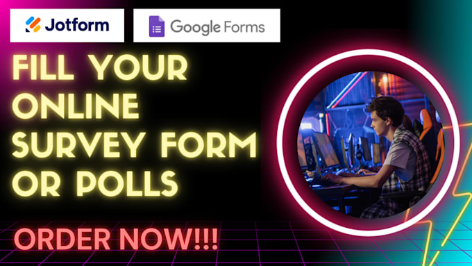 create fillable online survey form or questionnaire using jotform or google form