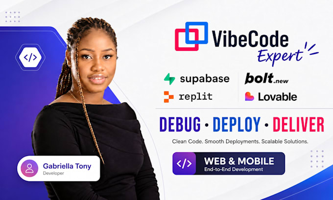 full stack ai software developer mvp supabase backend lovable frontend developer