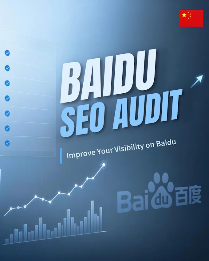 do baidu SEO audit with a detailed report and action plan