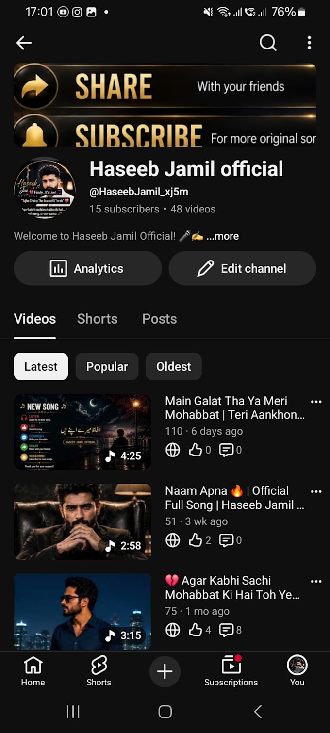 write catchy urdu and hindi song lyrics for you