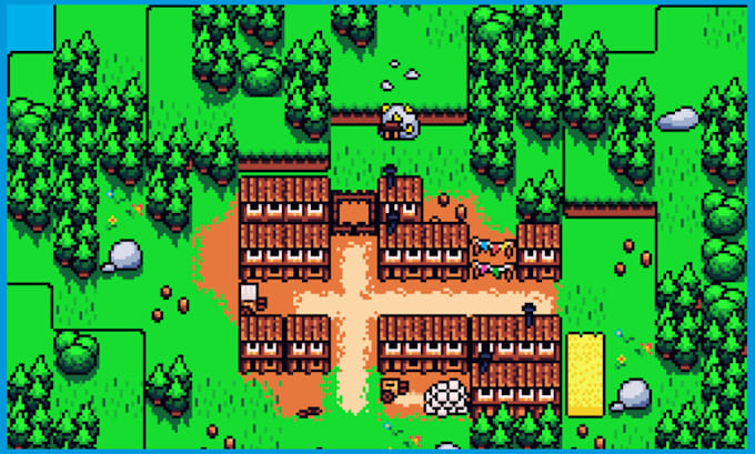 pixel art tileset pixel game assets sprite animation rpg tilemap pixel game art