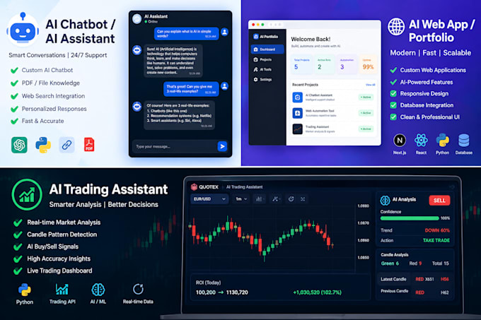 build custom ai websites
