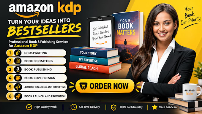 publish, launch, and market your book on amazon