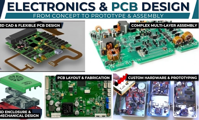 design custom 3d pcb enclosures, electronic cases and product housings
