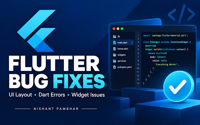 fix flutter app bugs and UI layout issues