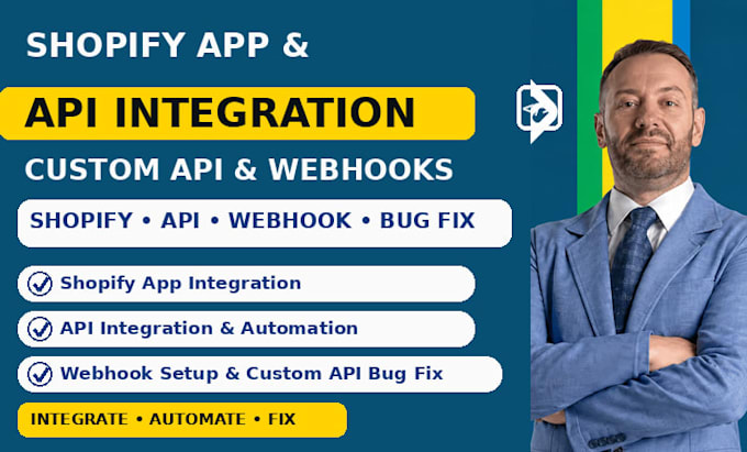 do shopify app integrationapi integration webhook integration custom api bug fix