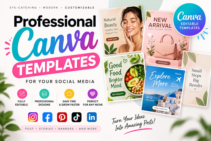 design professional canva templates