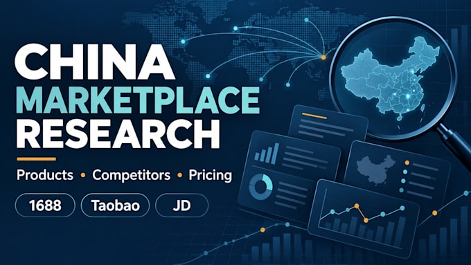 research chinese ecommerce products, competitors, and prices