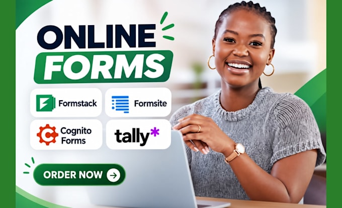 create formstack, form site, cognito form and tallyform